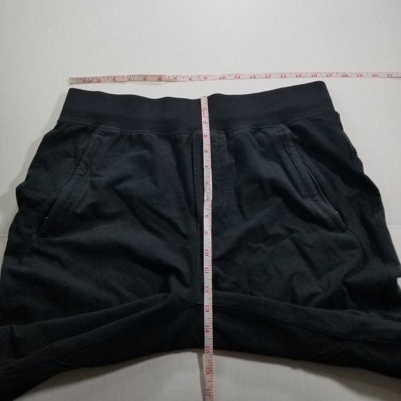 Lululemon Cross Cut Jogger Pants Men Large Black Drawstring Sweatpants - Picture 10 of 10